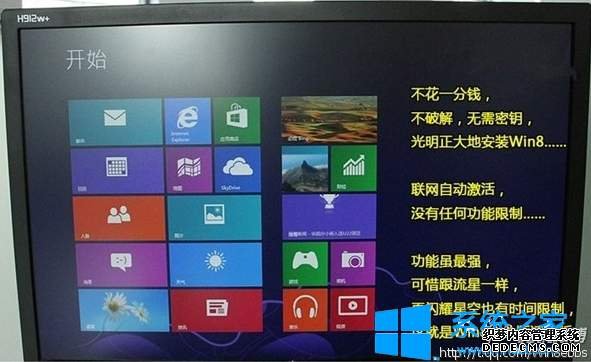 U大师U盘装系统/安装Win8正式版操作系统