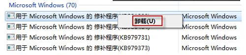 Windows7旗舰版系统中无法卸载漏洞补丁的应对方案