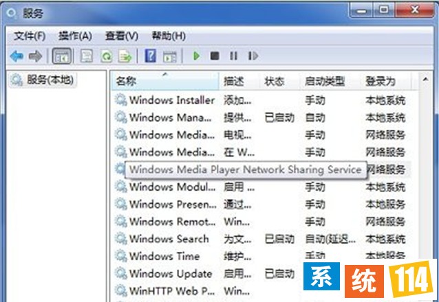 Windows Media Player Network Sharing Service