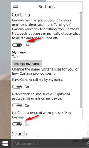 Win10 9926系统激活语音唤醒Cortana功能的方法