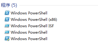 Win7 32位系统启动Windows PowerShell窗口的方法