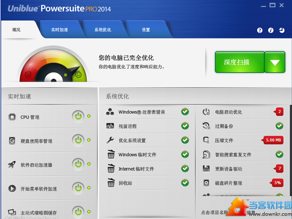 uniblue powersuite2014破解版