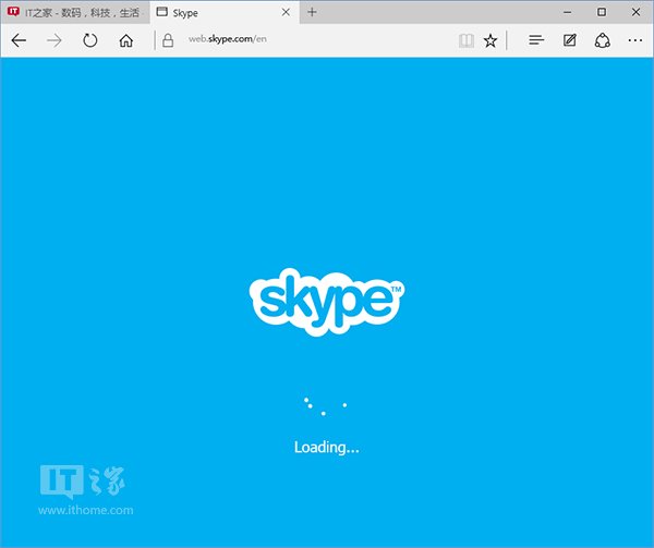 Win10 Edge浏览器：2015年底原生支持Skype音视频聊天