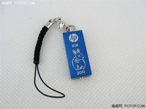 玉兔不是浮云 HP v117兔年U盘8GB热卖 