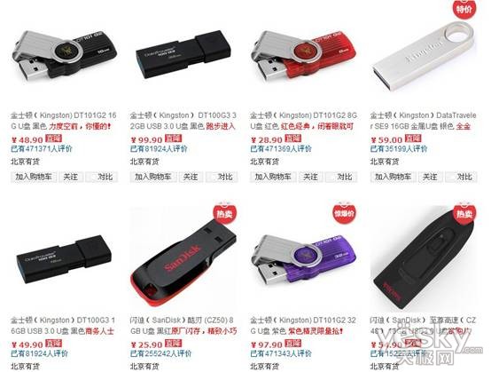 USB3.0时代来了？从电商看USB2.0存在的价值