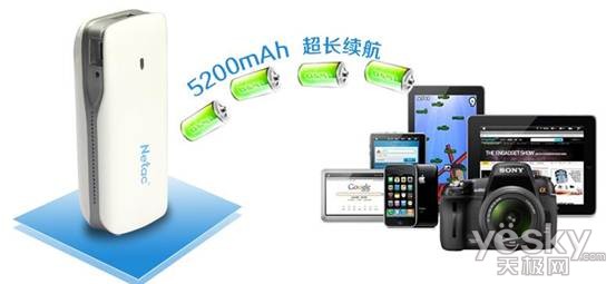 搞定所有装备 朗科3G移动电源i520上市在即