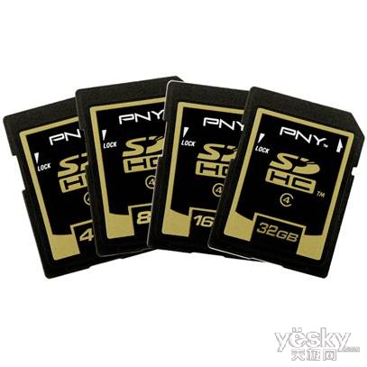 货源充足容量齐全！PNY C4 SD存储卡特价