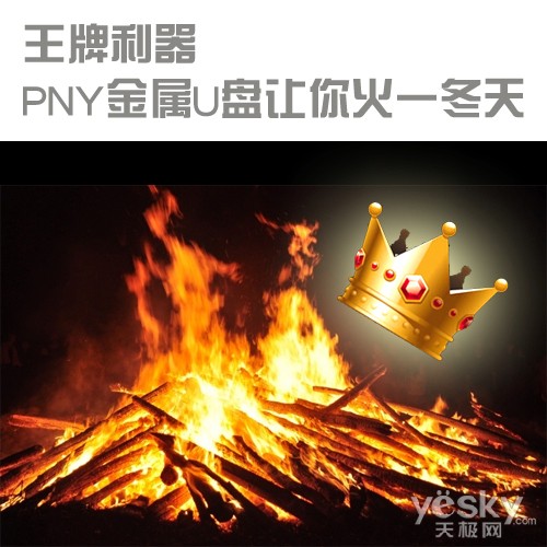 王牌利器 PNY金属U盘让你火一冬天