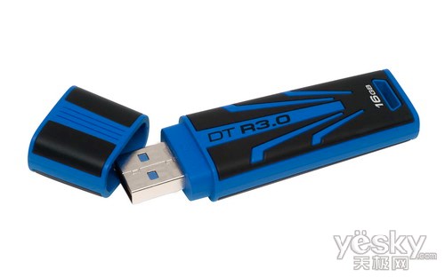 一抹秋天的蓝 金士顿USB3.0闪存盘DTR30上市