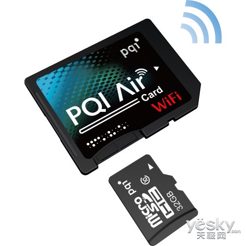 无线新纪元 PQI发布Air Card Wi-Fi记忆卡