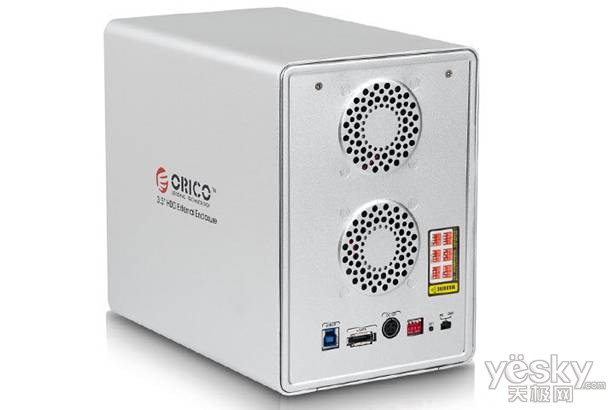 ORICO 9548Rus3-c外置免工具全铝四盘位上市