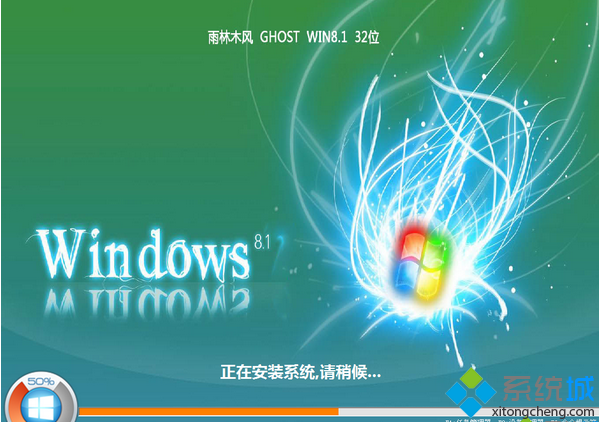 雨林木风ghost win8.1 32位稳定专业版