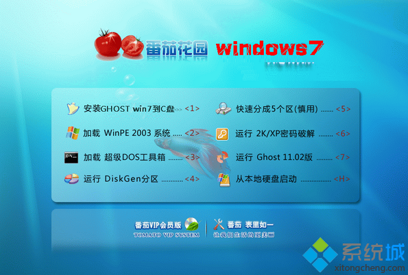 番茄花园ghost win7 32位稳定专业版（X86）